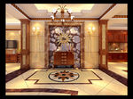 豪华玄关设计效果图