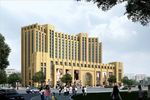 现代商业广场购物中心建筑效果图