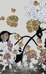 手绘古典花玄关