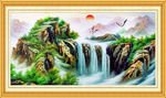 山水油画