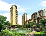 住宅水池景观效果图