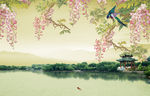 花鸟壁画江南