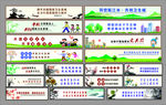 精美创建卫生城市墙绘文化墙