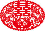 双鸟石榴
