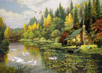 乡村油画