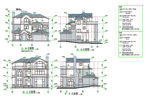 户型别墅设计CAD图纸
