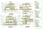 别墅立面图纸
