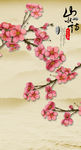 意境花朵玄关