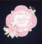 粉色碎花logo