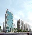积木商务大厦建筑效果图