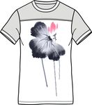 T恤设计图 服装设计  印花图