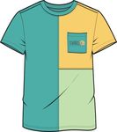 T恤设计图 服装设计  印花图