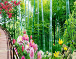 风景背景墙