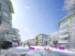 住宅雪景建筑效果图