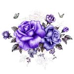 手绘花卉花样