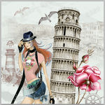 欧美风格装饰画