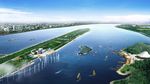 水上乐园项目基地鸟瞰规划图