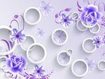 3D玫瑰花