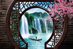 中式背景墙