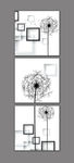 蒲公英 玄关 装饰画 无框画