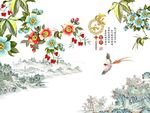 家和富贵牡丹花