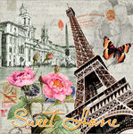 欧美风格装饰画