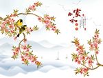 喜鹊登枝