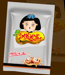 洪荒花生包装展开图