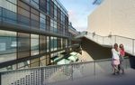 商业街楼上观景台建筑效果图
