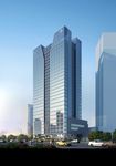 星级酒店白天建筑效果图