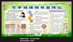 冬季健康教育宣传栏