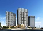 商业街白天建筑效果图