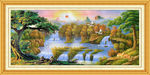 山水油画