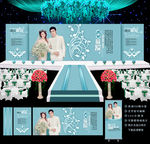 婚庆背景