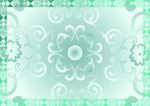 蓝幻花影-证件底纹