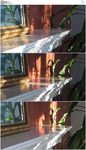阳光流动延时摄影素材
