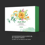 花卉中国风美食食品包装设计