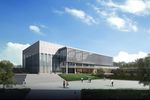 现代博物馆建筑效果图