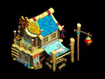 Q版杂货店模型