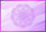 紫玫红颜-特约证书纹