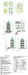 塔楼建筑CAD图纸