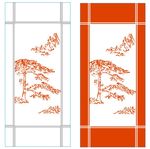 矢量迎客松