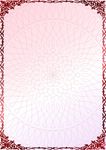 粉红花瓣 美容证书纹