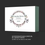 复古抽象艺术花纹包装盒设计