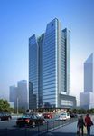 高档商业大厦建筑效果图