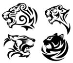 虎形纹