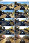 乡村公路骑摩托车
