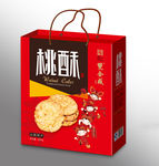桃酥礼盒展开图