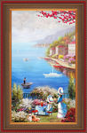 地中海油画