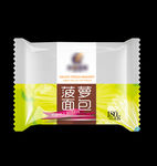 菠萝面包袋展开图